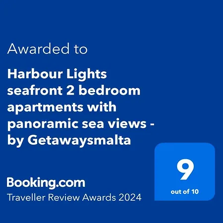 Harbour Lights Seafront 2 Bedroom With Panoramic Sea Views - By Getawaysmalta Apartmán St. Paul's Bay