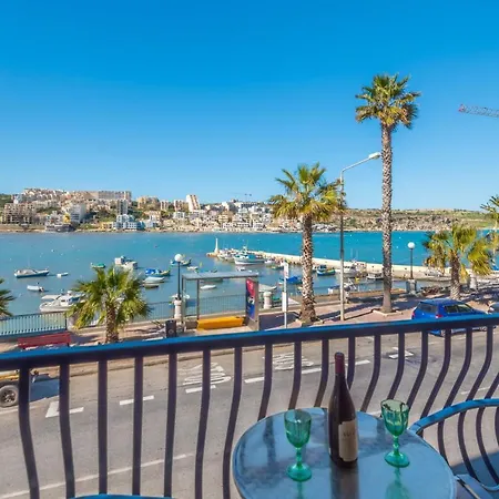 Apartmán Harbour Lights Seafront 2 Bedroom With Panoramic Sea Views - By Getawaysmalta St. Paul's Bay