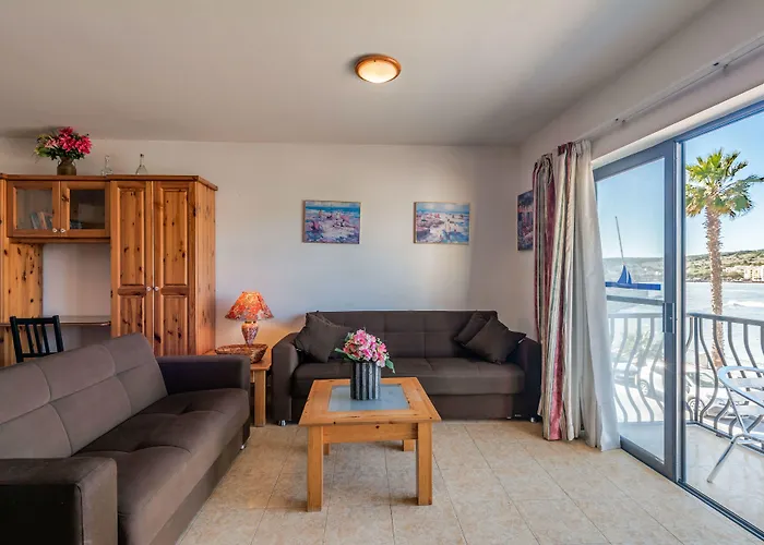 Harbour Lights Seafront 2 Bedroom With Panoramic Sea Views - By Getawaysmalta St. Paul's Bay