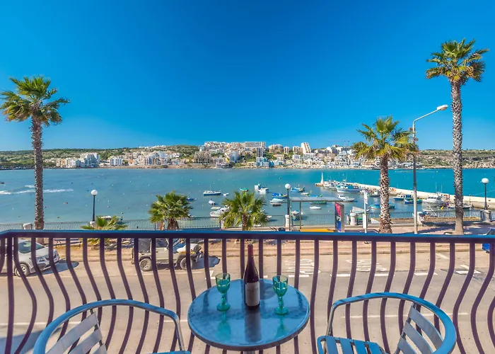 Harbour Lights Seafront 2 Bedroom With Panoramic Sea Views - By Getawaysmalta Apartament