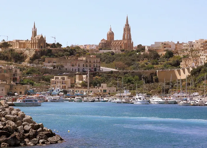 Harbour Lights Seafront 2 Bedroom With Panoramic Sea Views - By Getawaysmalta Apartament St. Paul's Bay