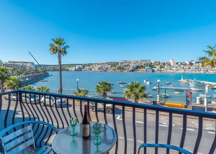 Harbour Lights Seafront 2 Bedroom With Panoramic Sea Views - By Getawaysmalta Apartament St. Paul's Bay