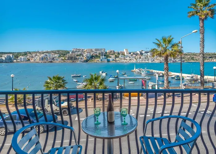 Harbour Lights Seafront 2 Bedroom With Panoramic Sea Views - By Getawaysmalta Apartament St. Paul's Bay